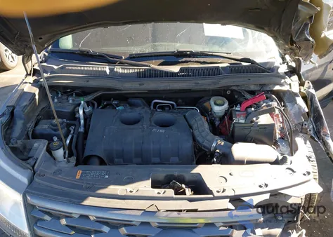 2018 Ford Explorer Xlt from USA, damaged, VIN 1FM5K7DHXJGA98340